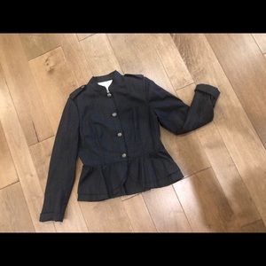 Banana Republic Heritage gray wool jacket. Size 12